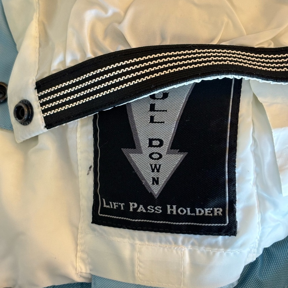 Pinnacle Couloir Blue Insulated Ski Jacket - Picture 12 of 15